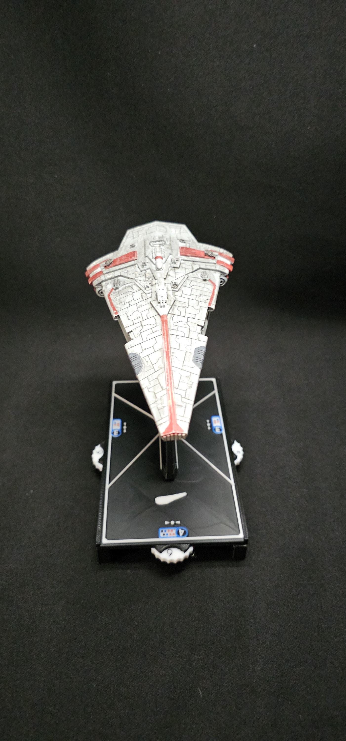Star Wars Armada New Republic Nebula-class Star Destroyer – Length:154mm High-Detail 3D Printed Model