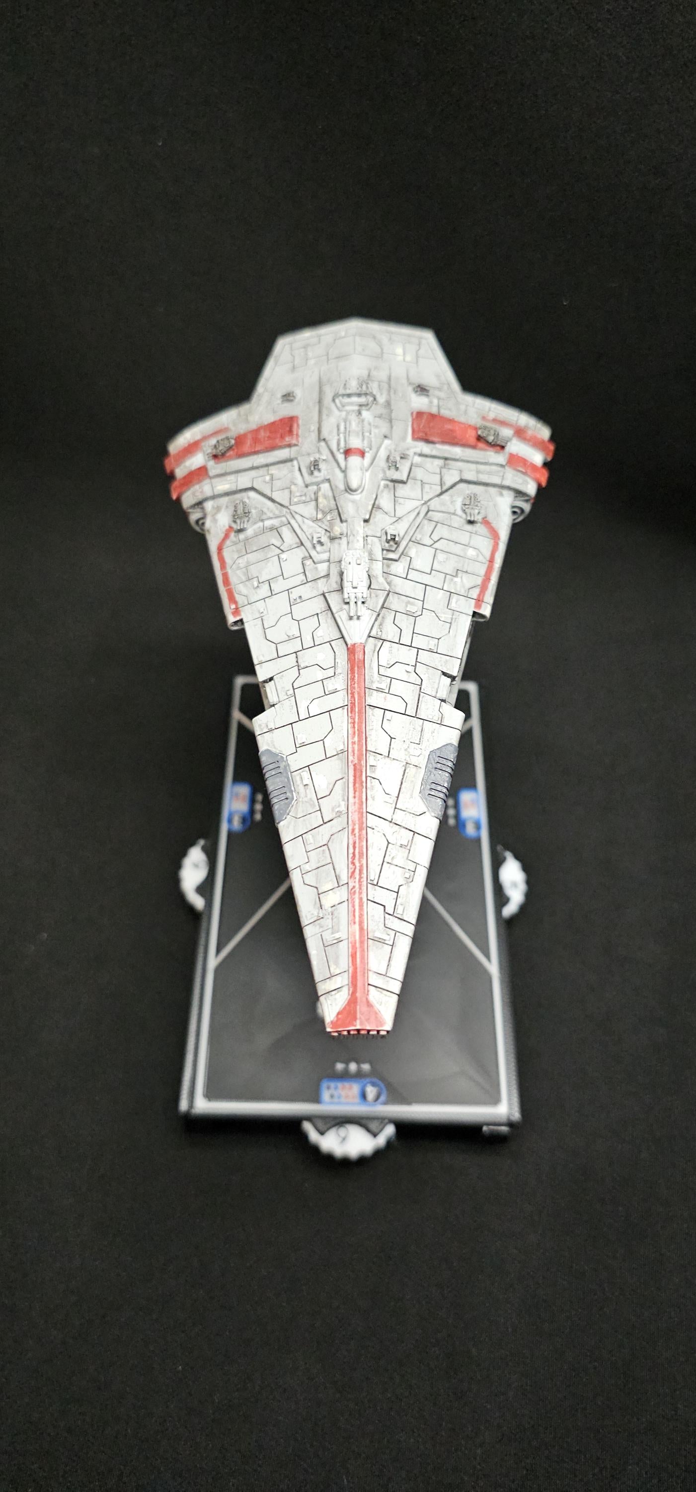 Star Wars Armada New Republic Nebula-class Star Destroyer – Length:154mm High-Detail 3D Printed Model