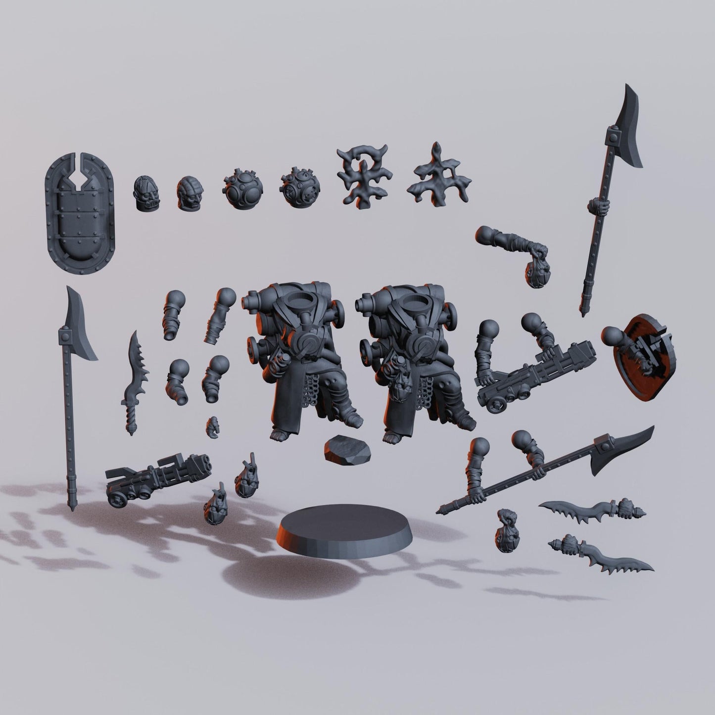 Naval Fanatic Chorister- 3D printed miniature  - Wargaming - Trench Grimdark