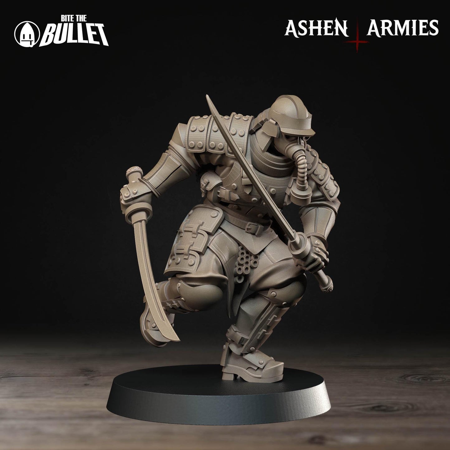 Holy Shogunate by Ashen Armies compatible with Trench Crusade - 3D printed miniature  - Wargaming