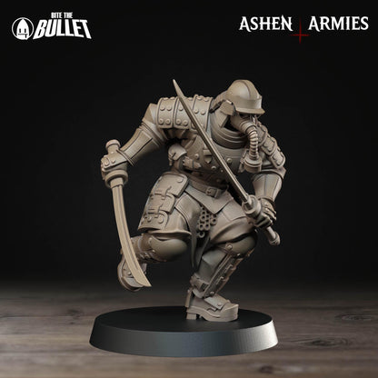 Holy Shogunate by Ashen Armies compatible with Trench Crusade - 3D printed miniature  - Wargaming