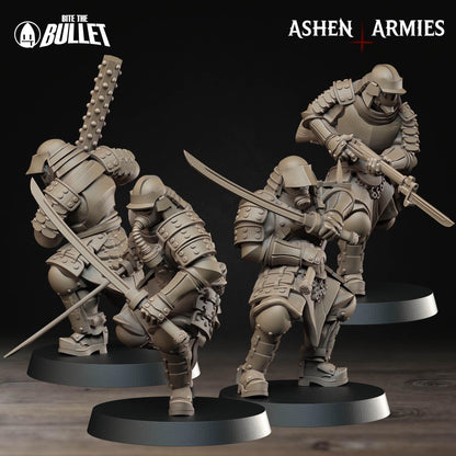Holy Shogunate by Ashen Armies compatible with Trench Crusade - 3D printed miniature  - Wargaming