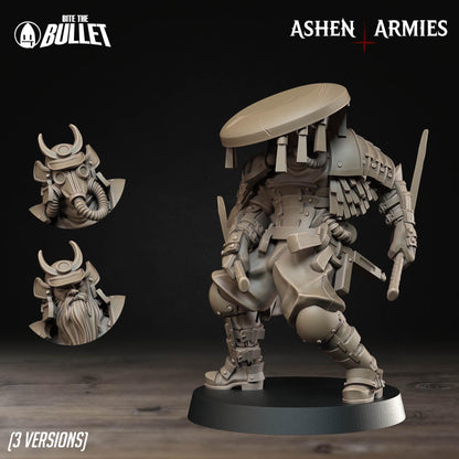 Holy Shogunate by Ashen Armies compatible with Trench Crusade - 3D printed miniature  - Wargaming