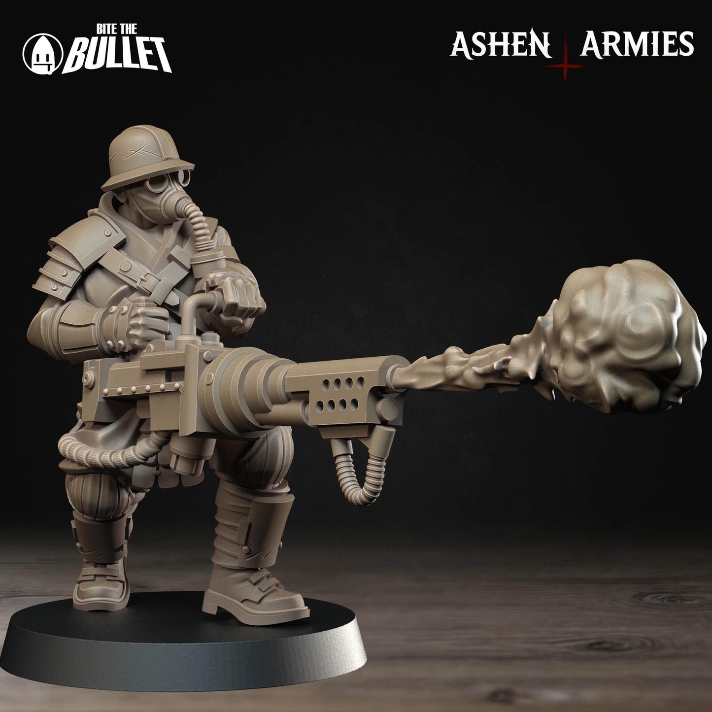 Holy Shogunate by Ashen Armies compatible with Trench Crusade - 3D printed miniature  - Wargaming