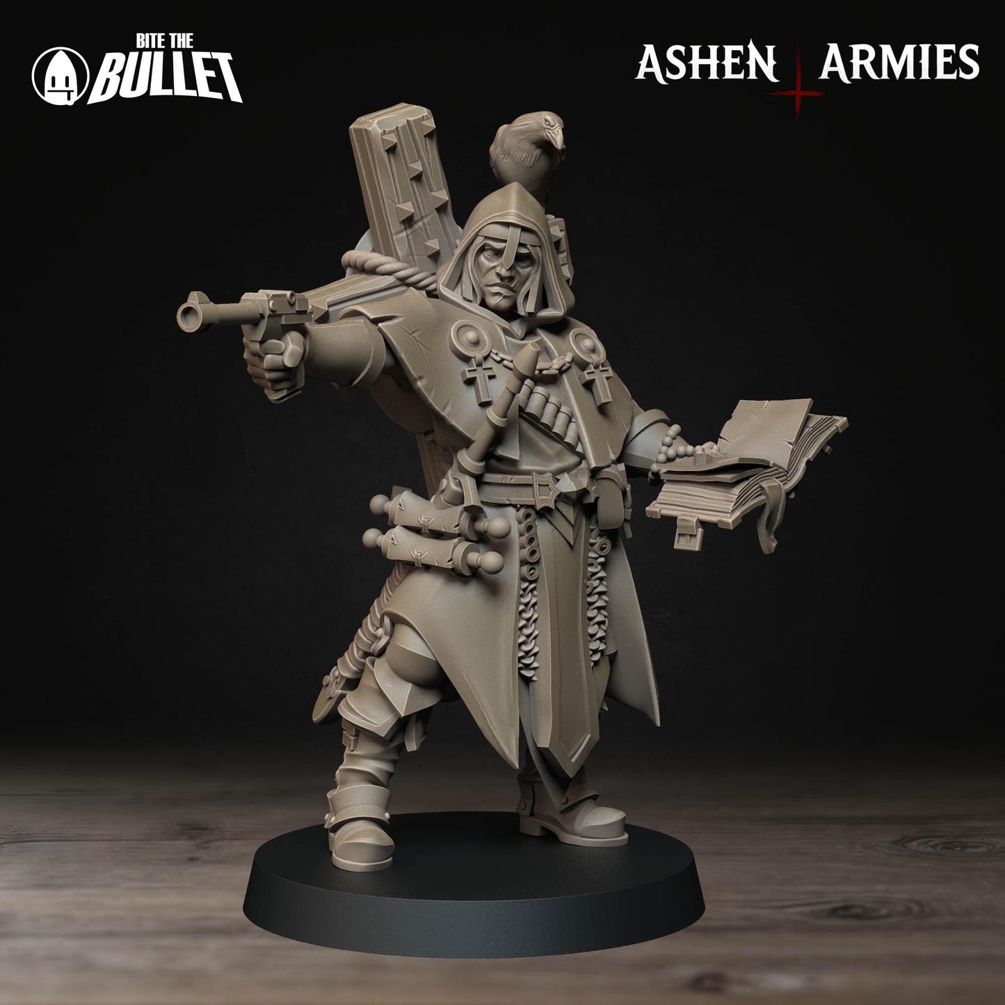 Sanctified Legion - Ashen Armies - 3D printed miniature  - Wargaming - Trench Grimdark