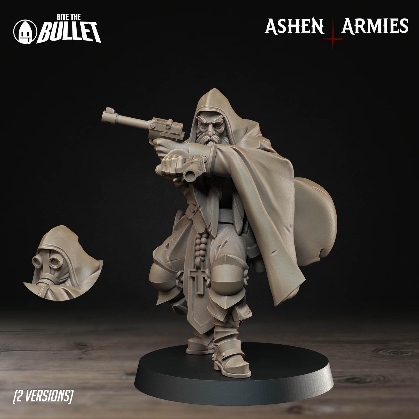 Sanctified Legion - Ashen Armies - 3D printed miniature  - Wargaming - Trench Grimdark