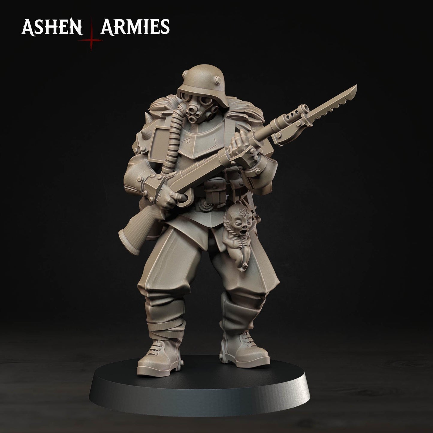 Hellbound Apostasy - 3D printed Grimdark Miniature