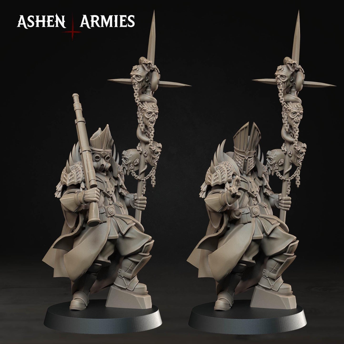 Hellbound Apostasy - 3D printed Grimdark Miniature
