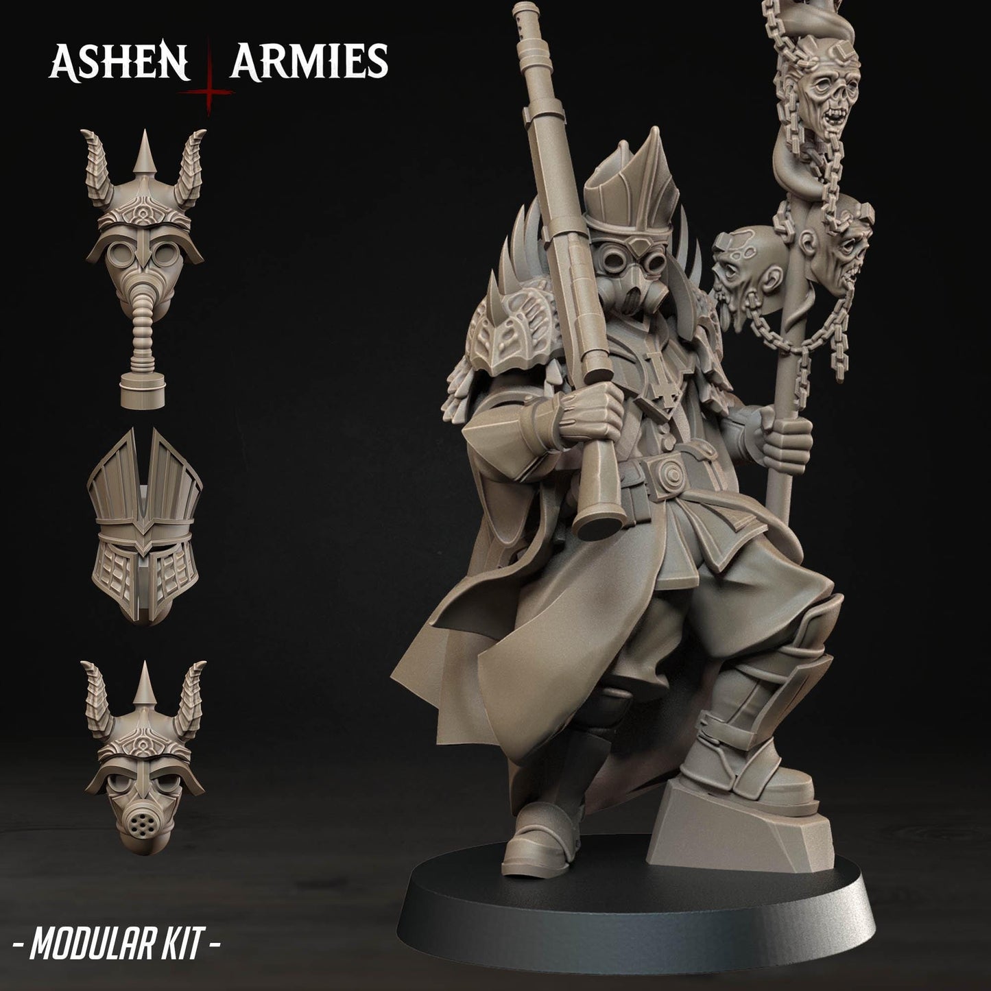 Hellbound Apostasy - 3D printed Grimdark Miniature