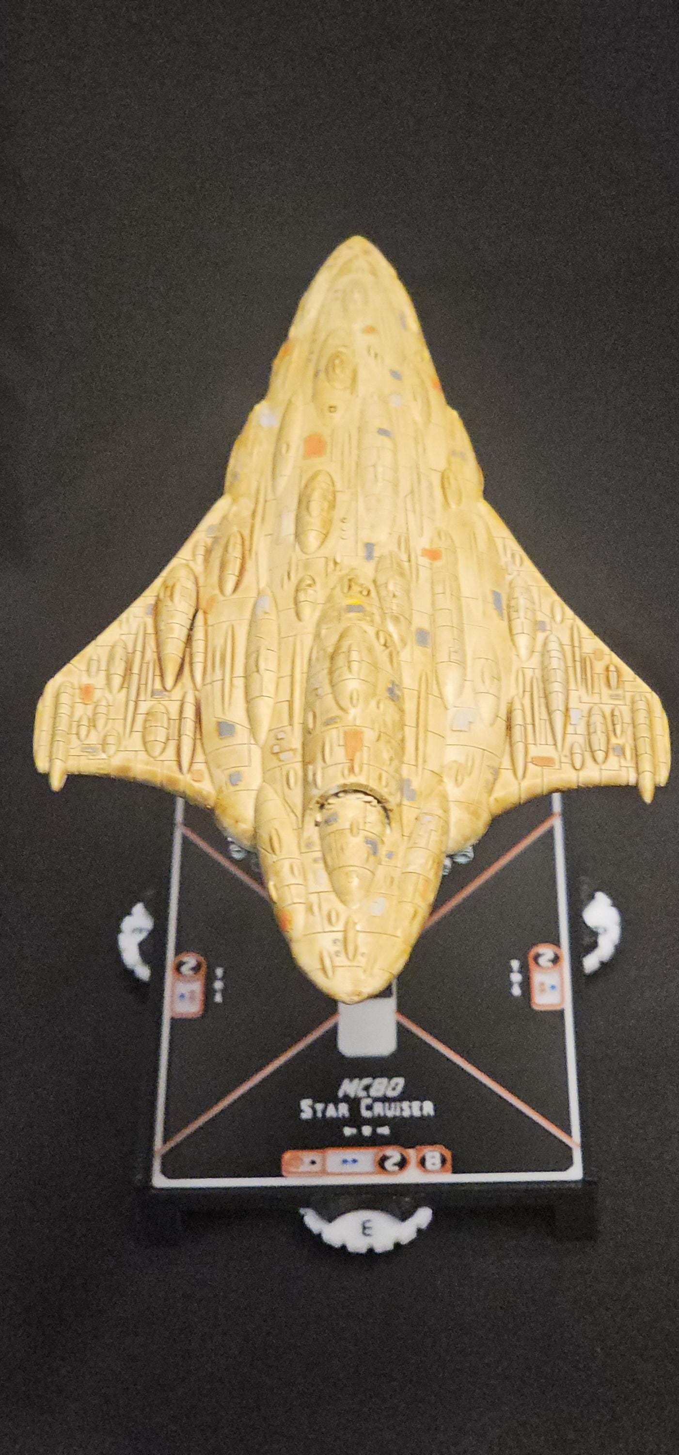 Star Wars Armada Rebel MC80 Liberty Heavy Star Cruiser – Length:182mm High-Detail 3D Printed Model
