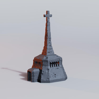 Trench Terrain Bunker by Diceverse - 3D printed miniature  - Wargaming - Trench Grimdark