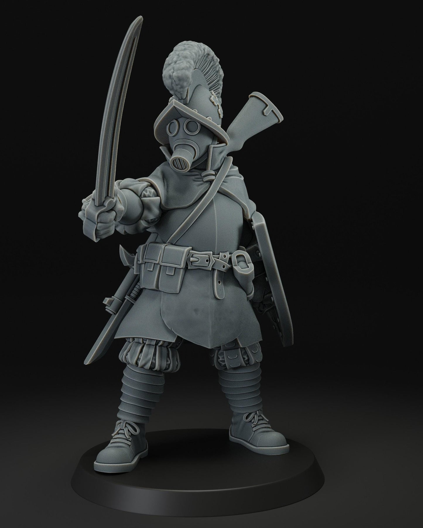 Papal Warband the 2nd Platoon - 15pcs Grimdark Miniatures - 3D printed Grimdark Miniature