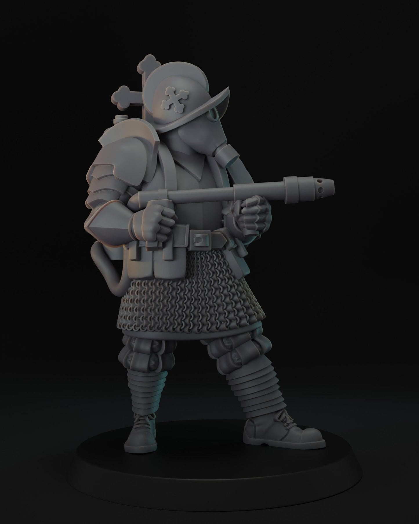 Papal Warband the 2nd Platoon - 15pcs Grimdark Miniatures - 3D printed Grimdark Miniature