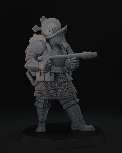 Papal Warband the 2nd Platoon - 15pcs Grimdark Miniatures - 3D printed Grimdark Miniature