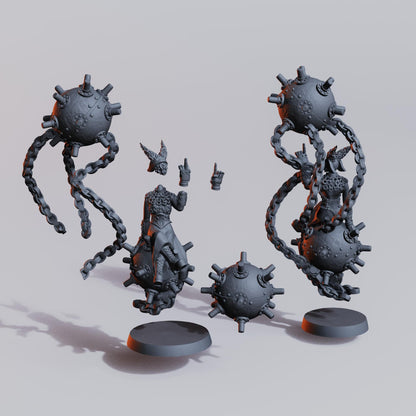 Naval Heretic Warband - Diceverse - 19x Grimdark Miniatures - 3D printed Grimdark Miniature