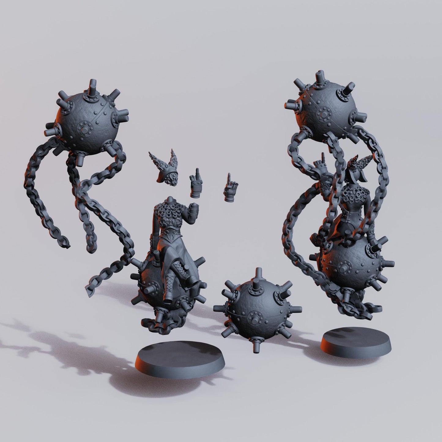 Naval Heretic Warband  16x Grimdark Miniatures | 32mm Resin Wargaming | Trench Warfare Tabletop Proxy Set