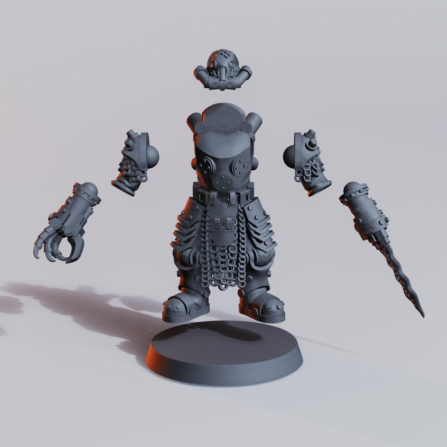 Naval Heretic Warband  16x Grimdark Miniatures | 32mm Resin Wargaming | Trench Warfare Tabletop Proxy Set