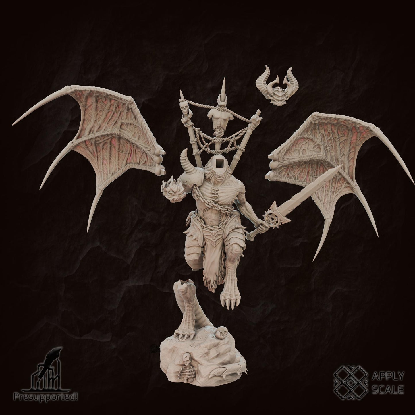 The Court warband by ApplyScale - 15pcs Grimdark Miniatures - 3D printed Grimdark Miniature