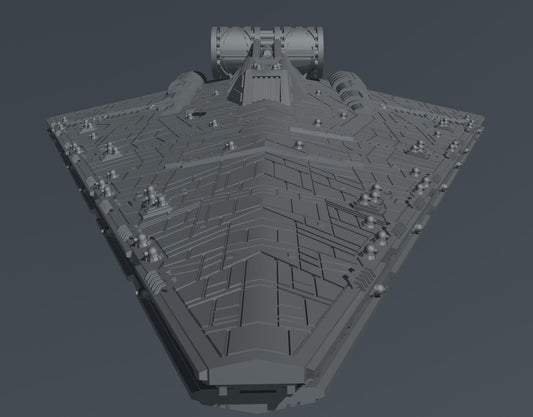 Star Wars Armada Galactic Empire Preator Mark I Class Battlecruiser – Length:287mm High-Detail 3D Printed Model
