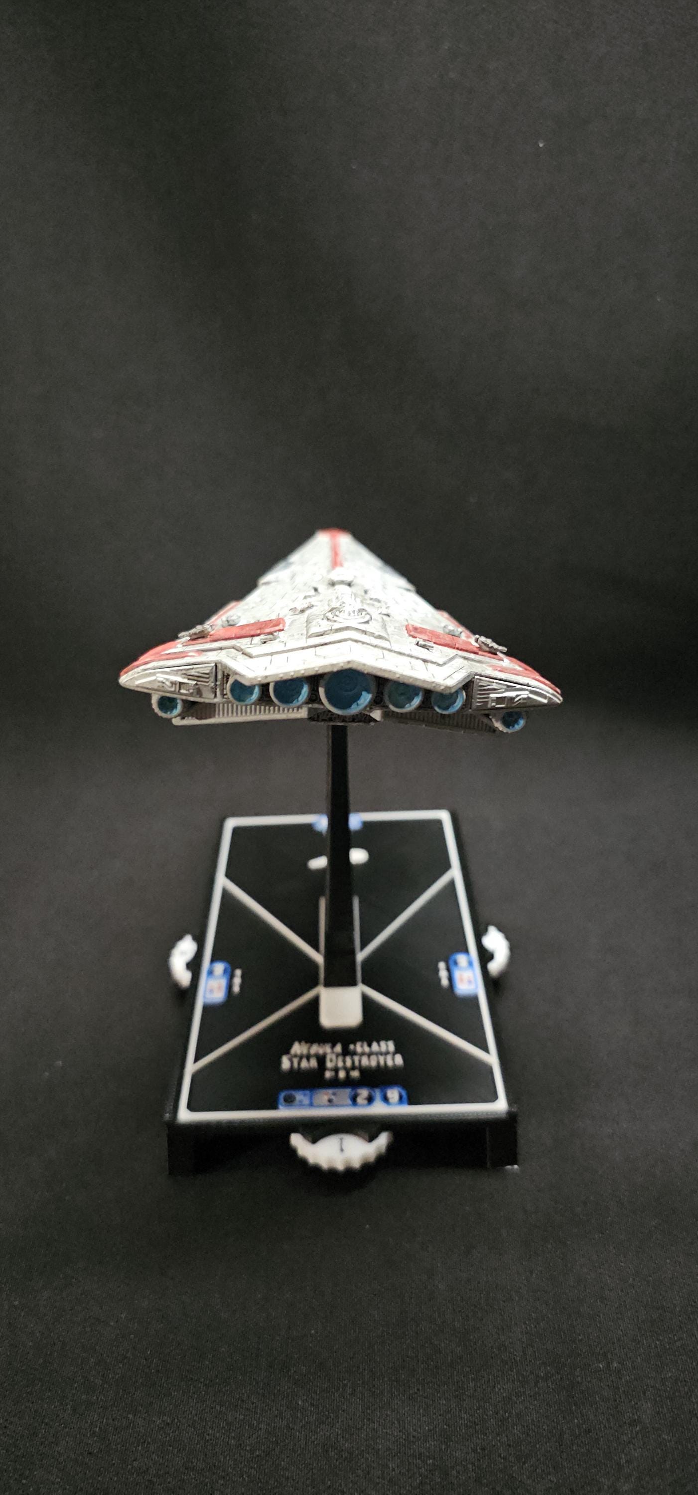 Star Wars Armada New Republic Nebula-class Star Destroyer – Length:154mm High-Detail 3D Printed Model