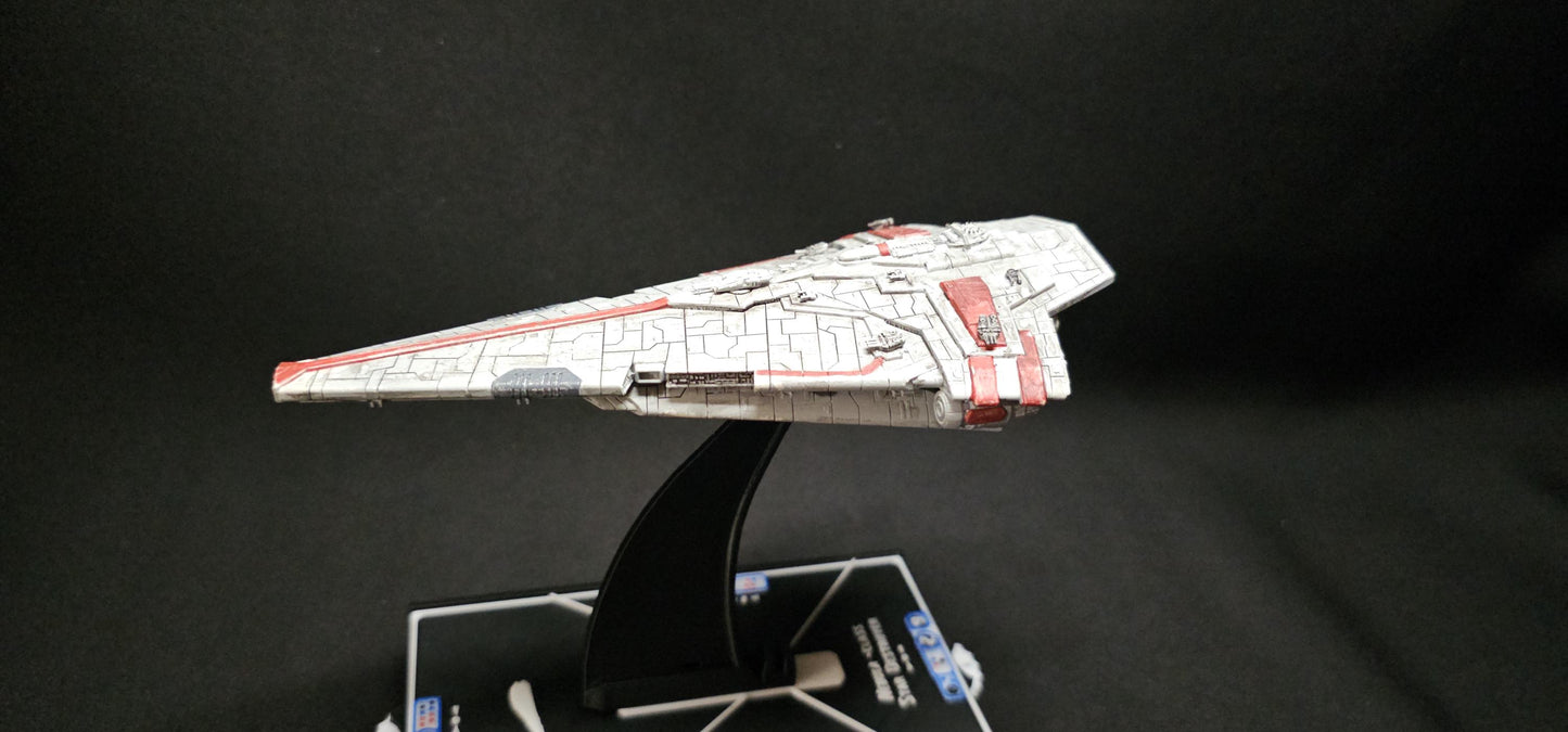 Star Wars Armada New Republic Nebula-class Star Destroyer – Length:154mm High-Detail 3D Printed Model