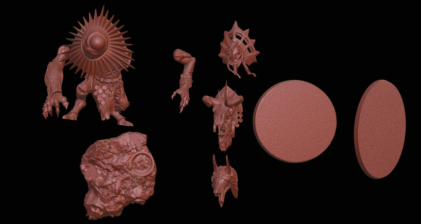 Disciples of Gold Warband - 14x Resin Miniatures - 3D printed Grimdark Miniature