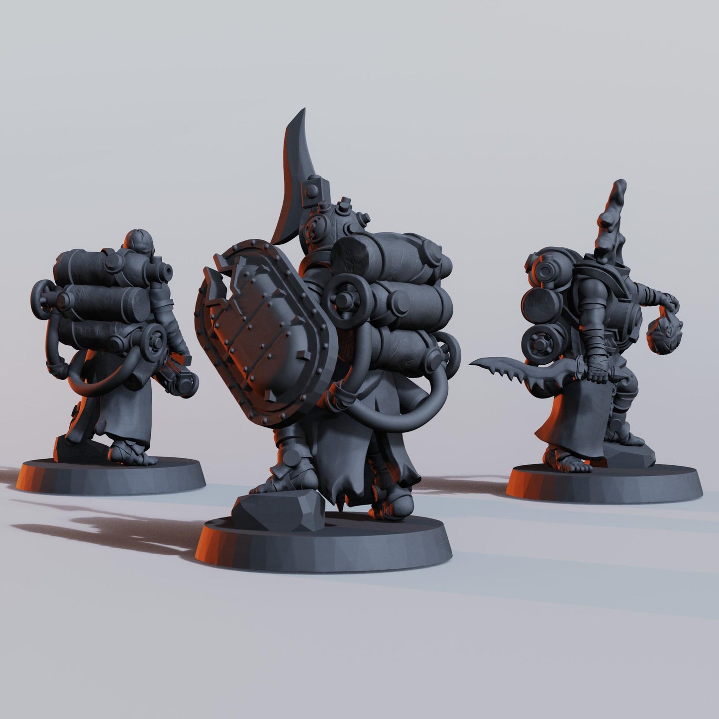 Naval Fanatic Chorister- 3D printed miniature  - Wargaming - Trench Grimdark