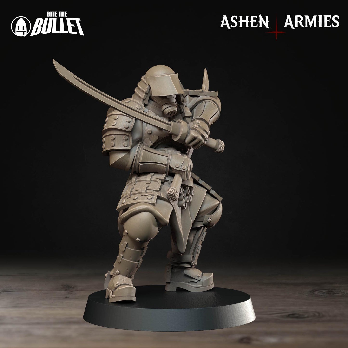 Holy Shogunate by Ashen Armies compatible with Trench Crusade - 3D printed miniature  - Wargaming