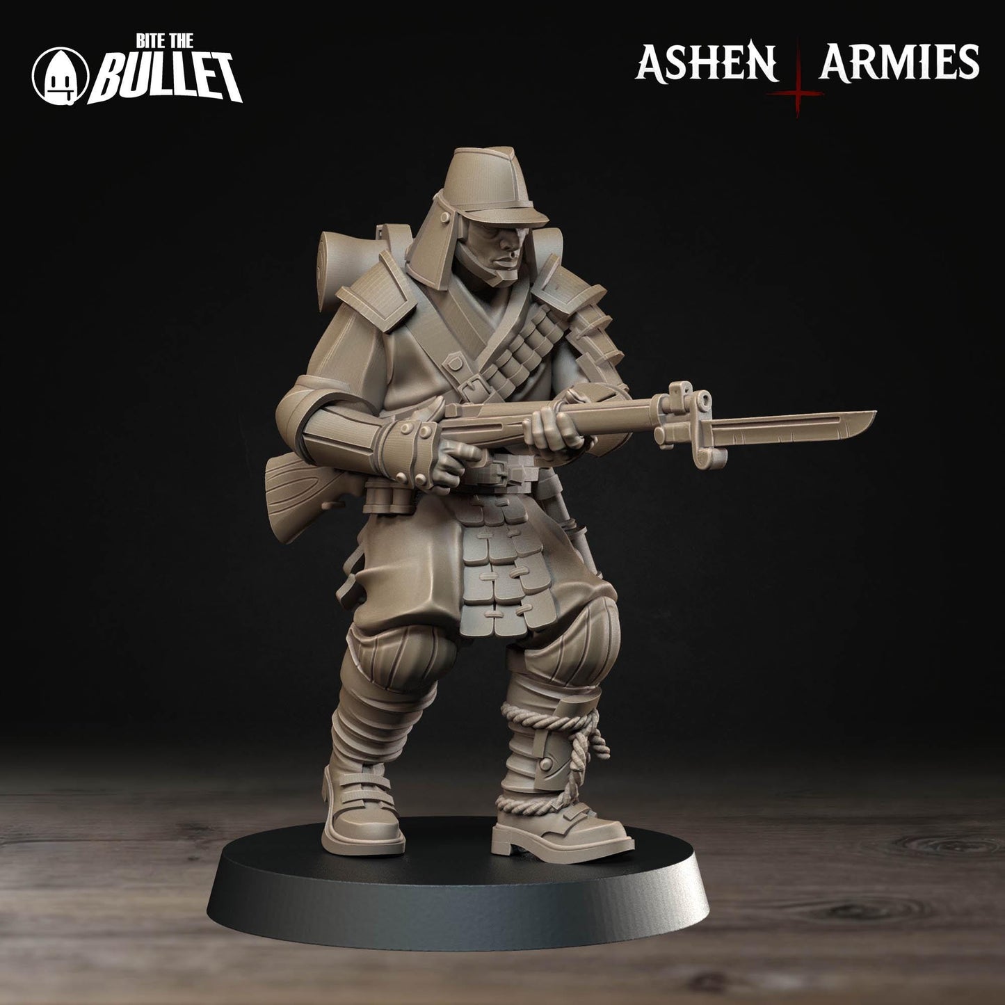 Holy Shogunate by Ashen Armies compatible with Trench Crusade - 3D printed miniature  - Wargaming