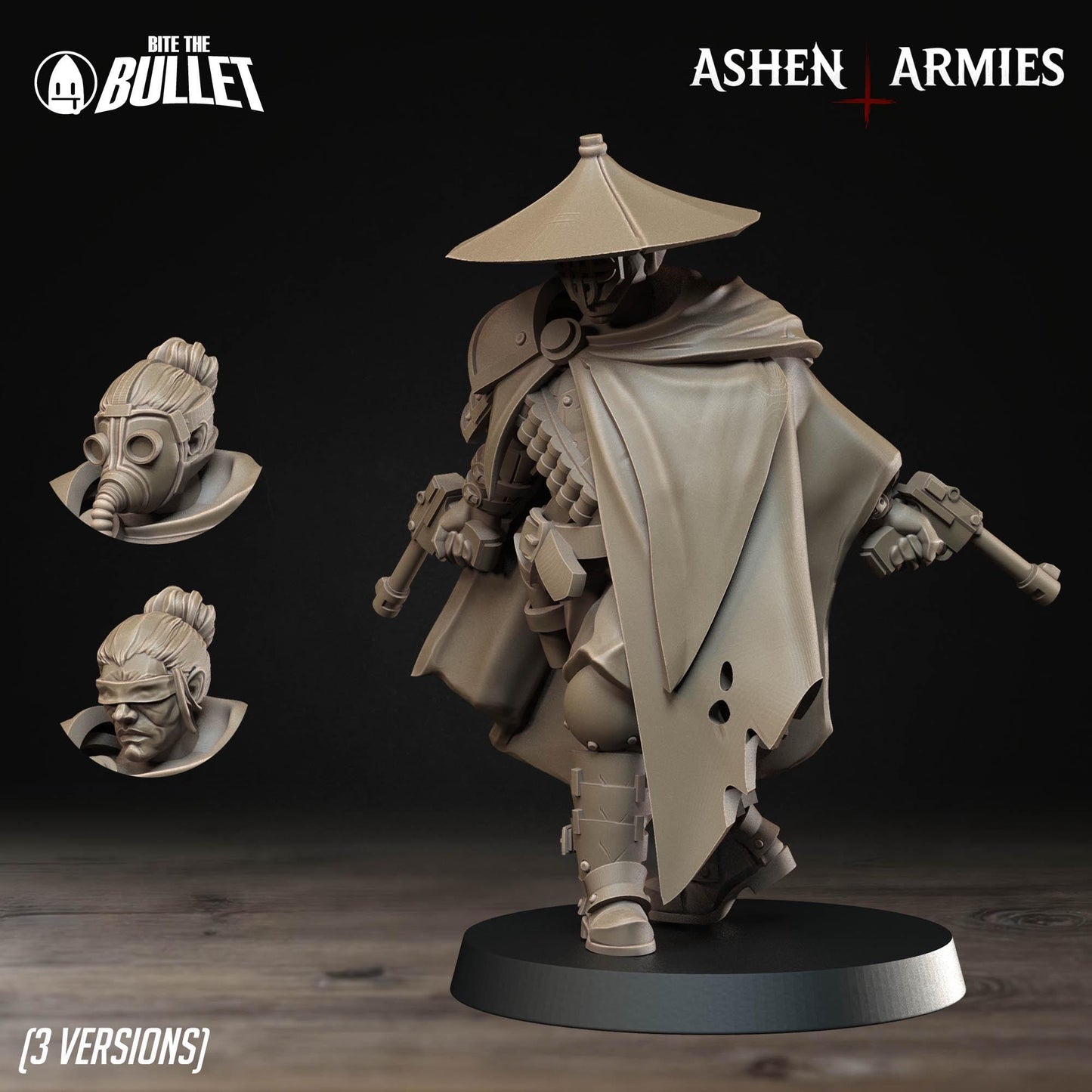 Holy Shogunate by Ashen Armies compatible with Trench Crusade - 3D printed miniature  - Wargaming
