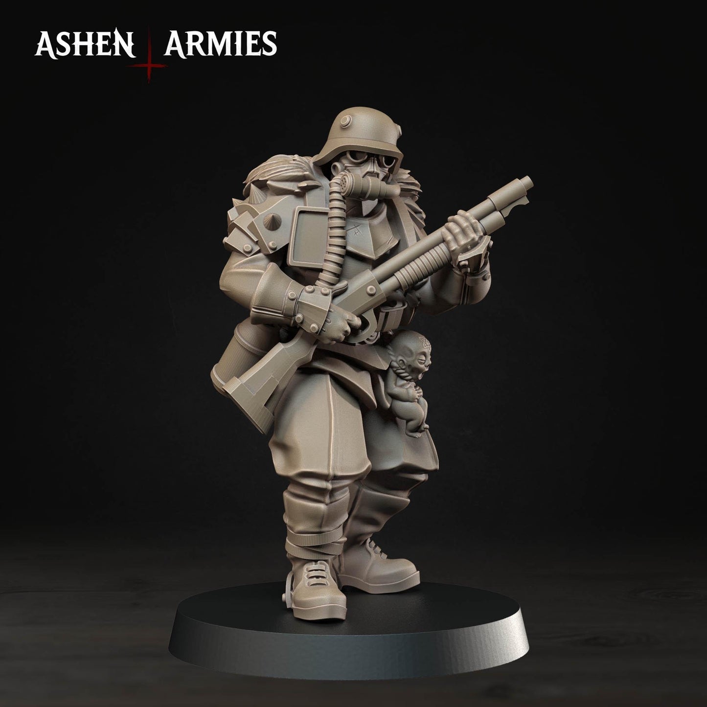 Hellbound Apostasy - 3D printed Grimdark Miniature