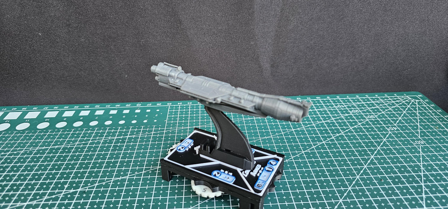 Star Wars Armada Republic Corellian CD-710 Heavy Destroyer – Length:128mm High-Detail 3D Printed Model