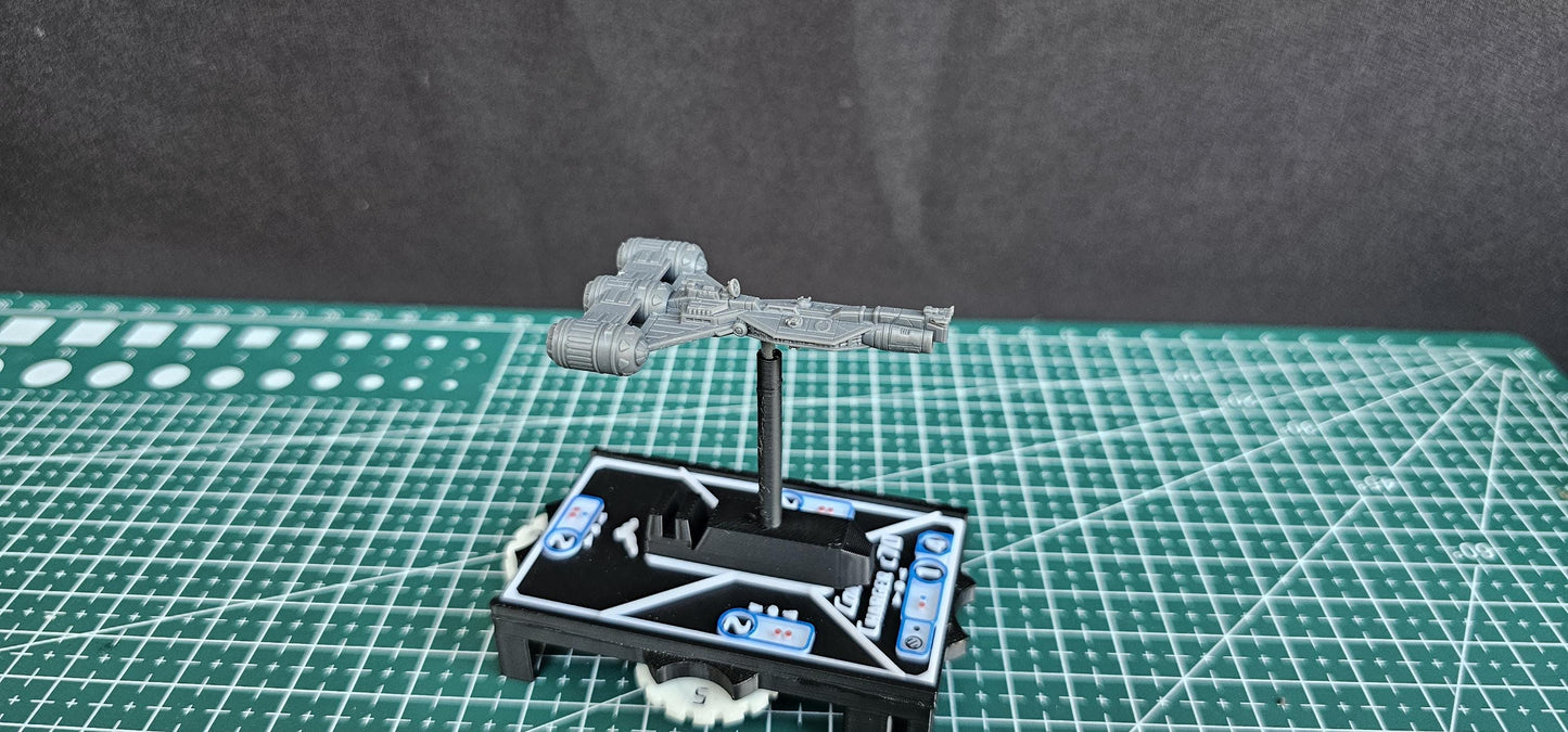Star Wars Armada Republic Consular C70-charger – Length:54mm High-Detail 3D Printed Model