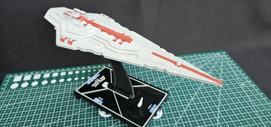 Star Wars Armada Republic Rothana Assault Battlecruiser - Length: 252mm - Republic fleet upgrade