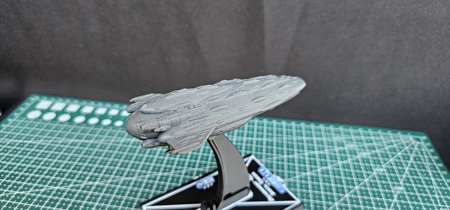 Star Wars Armada Rebel MC43 Armoured Carrier – Length:126mm High-Detail 3D Printed Model