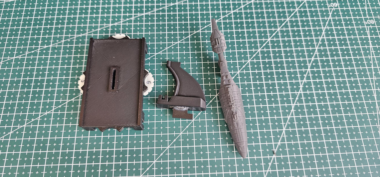 Star Wars Armada Rebel MC30c Frigate – Length:111mm High-Detail 3D Printed Model