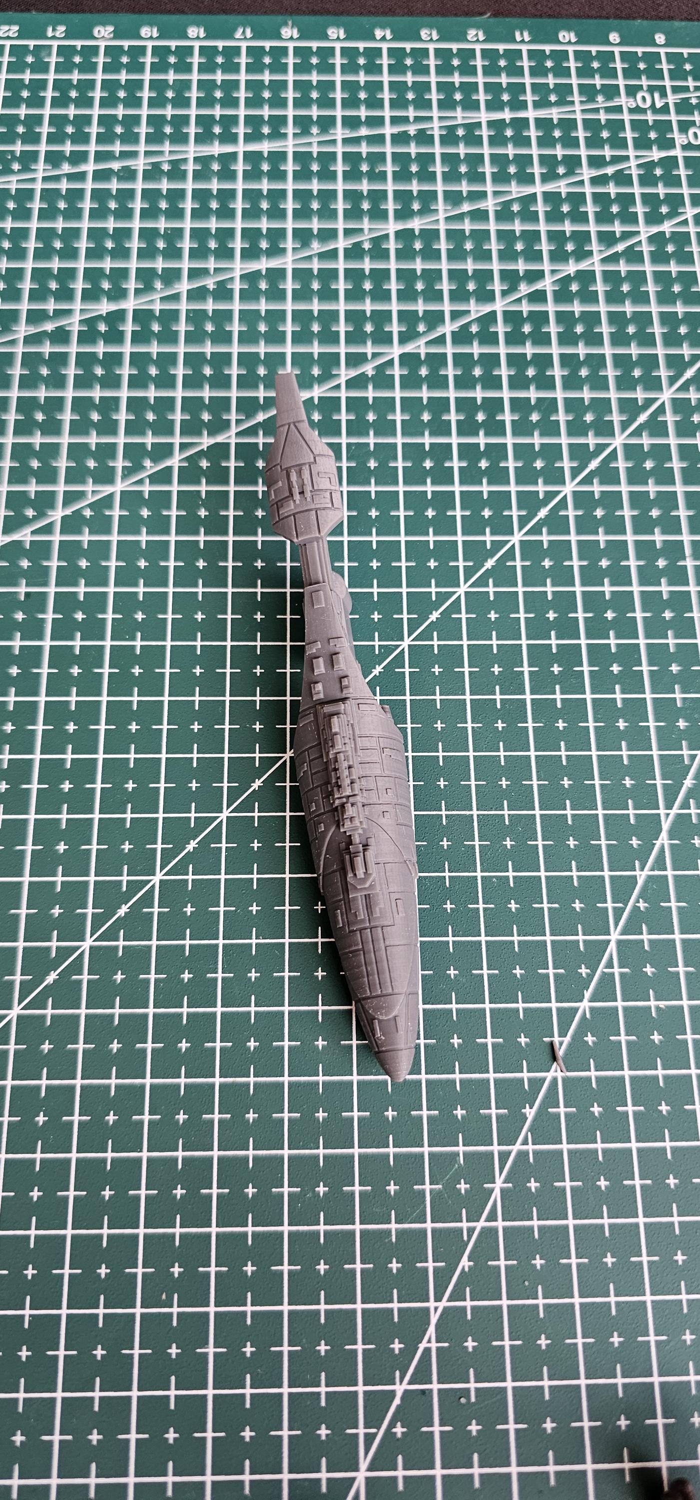 Star Wars Armada Rebel MC30c Frigate – Length:111mm High-Detail 3D Printed Model