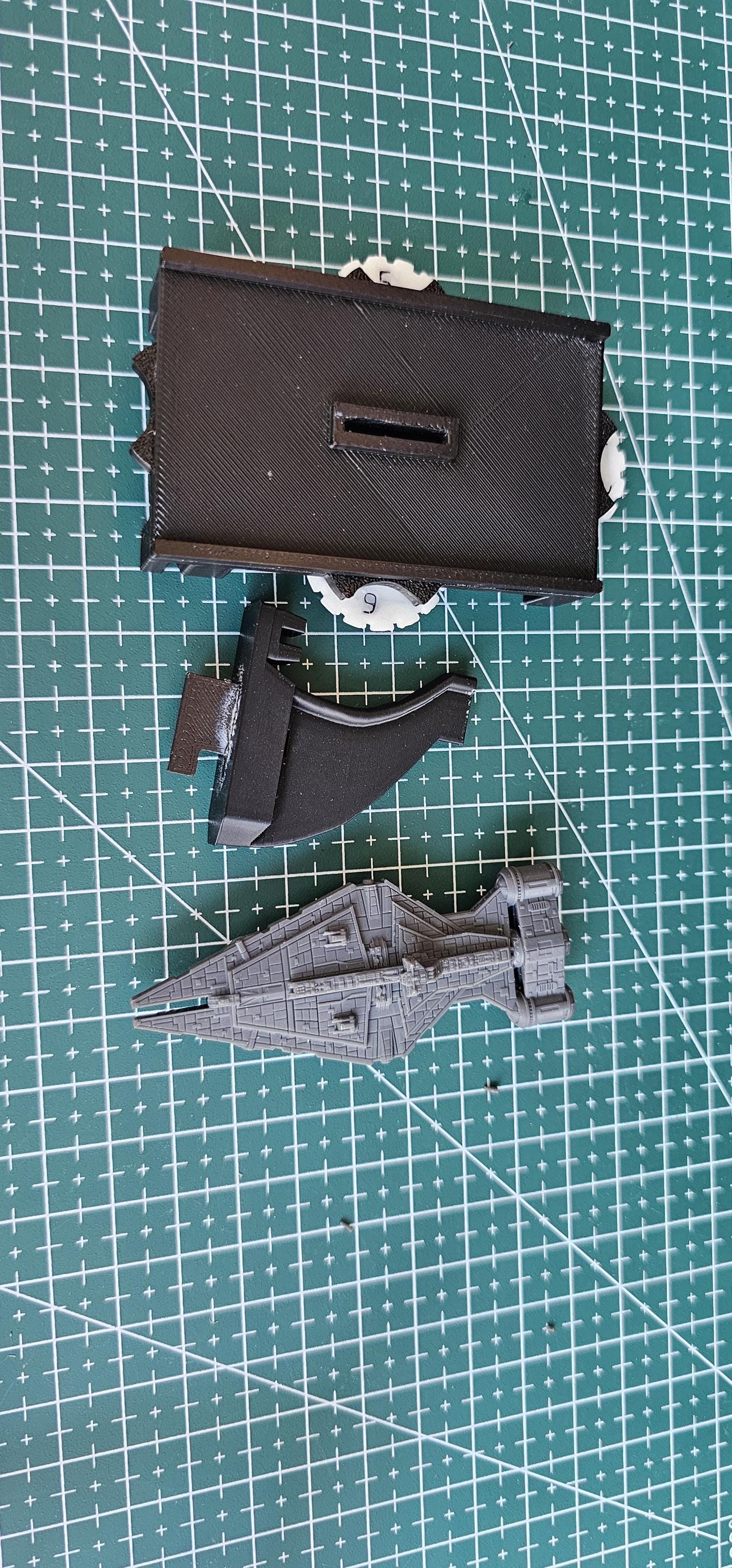 SW Armada Arquitens Class Imperial Light Cruiser - Length: 73mm