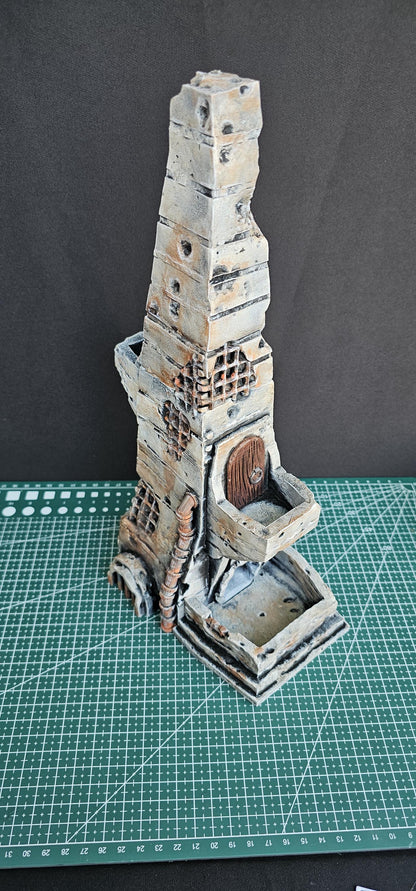Trench Dice Tower Terrain by Diceverse