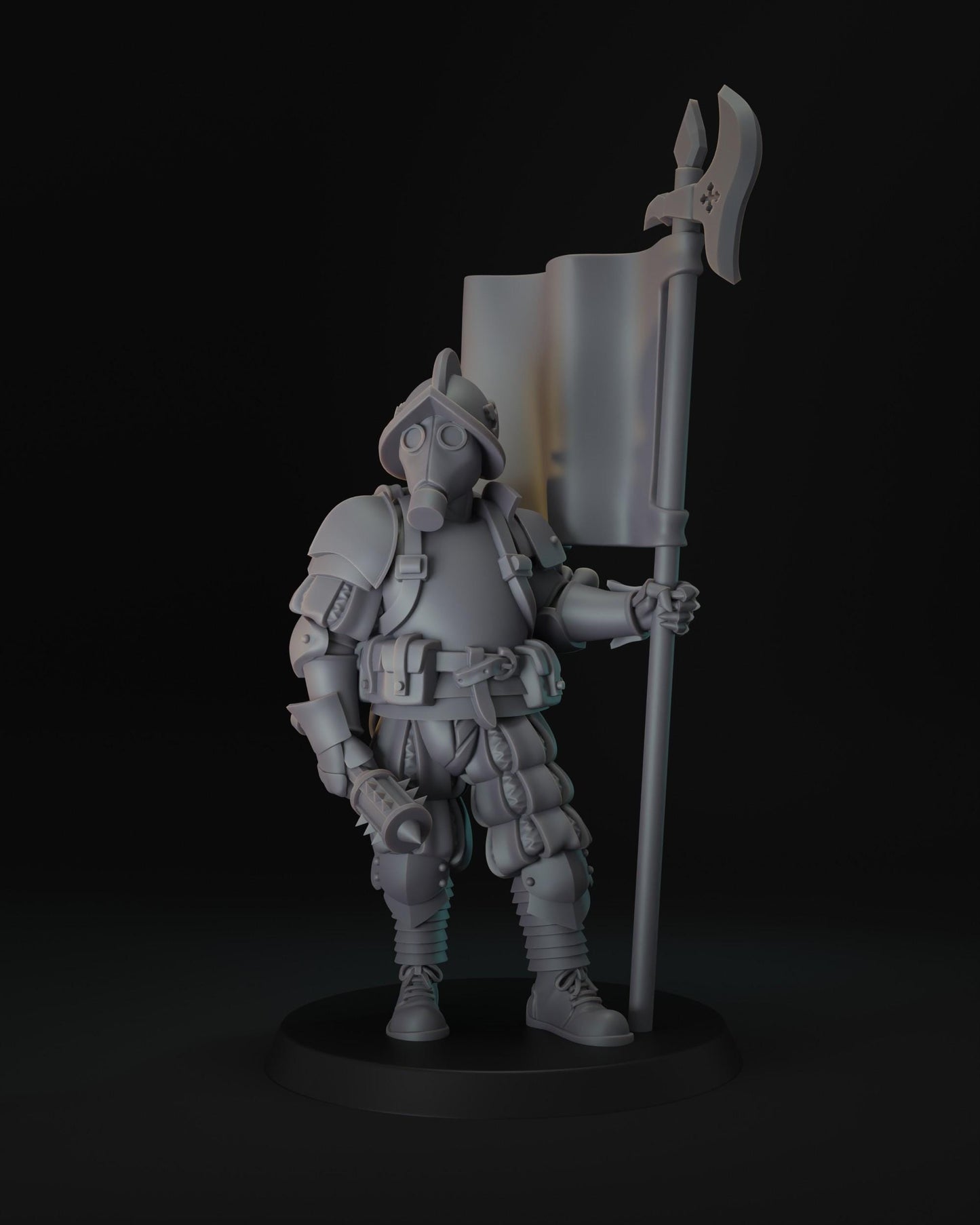 Papal Warband the 2nd Platoon - 15pcs Grimdark Miniatures - 3D printed Grimdark Miniature