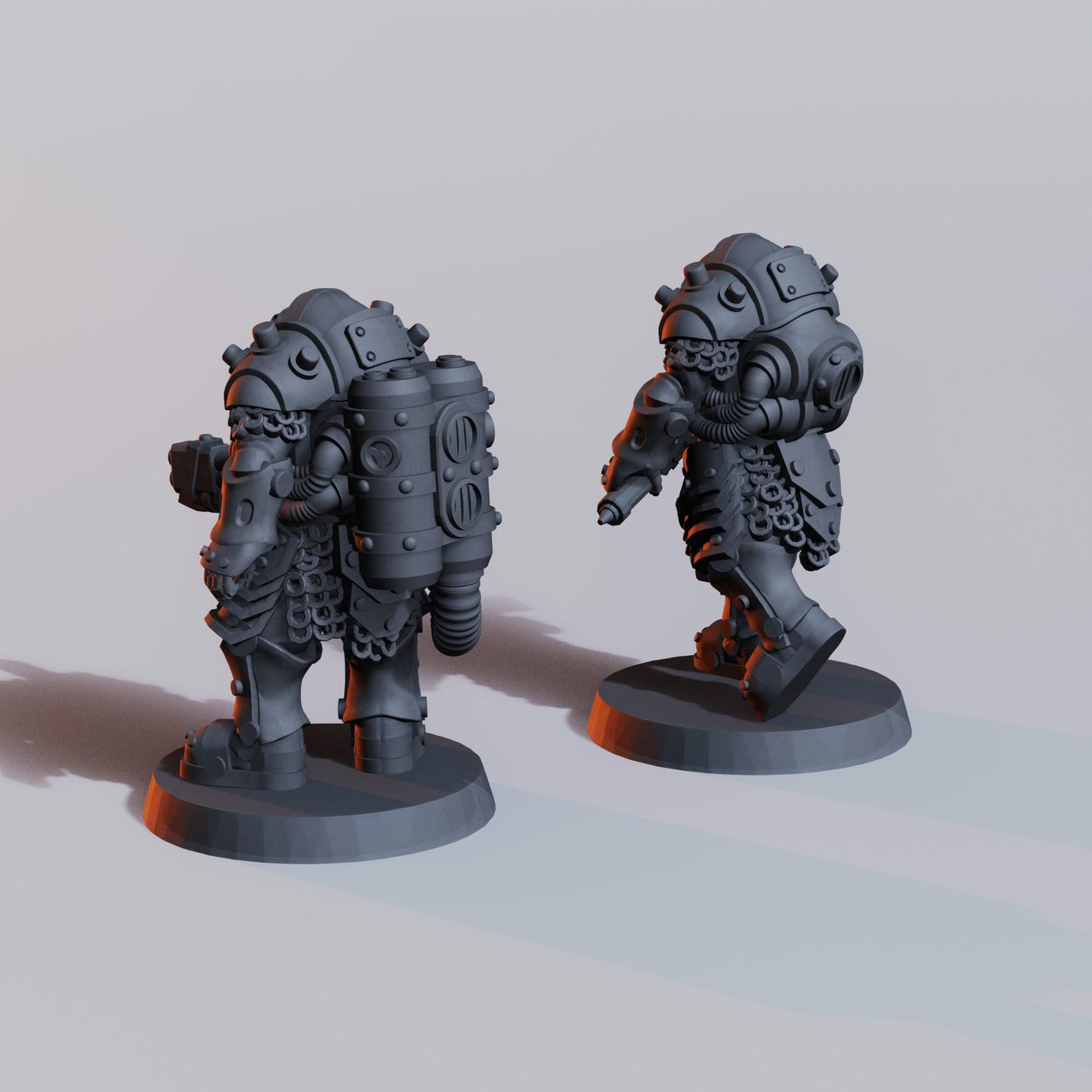 Naval Heretic Warband  16x Grimdark Miniatures | 32mm Resin Wargaming | Trench Warfare Tabletop Proxy Set