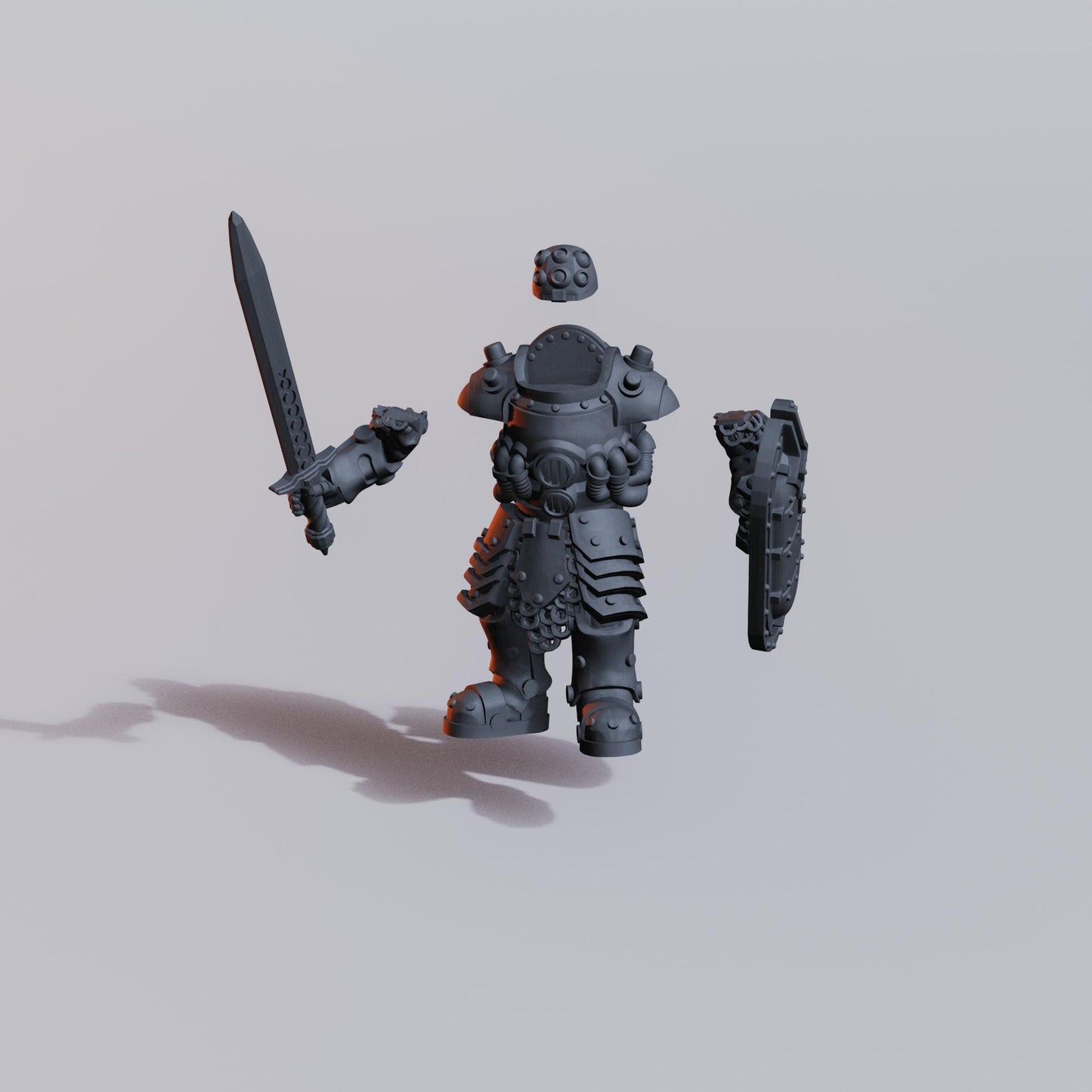 Naval Heretic Warband  16x Grimdark Miniatures | 32mm Resin Wargaming | Trench Warfare Tabletop Proxy Set