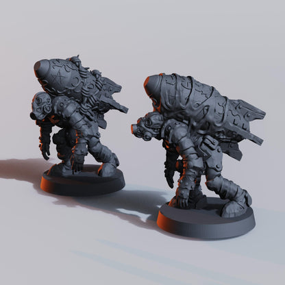 The Braindead Warband by Diceverse - 17x Grimdark miniature - 3D printed Grimdark Miniature