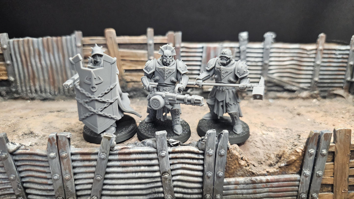 The Bloodwalkers Warband - 20x Grimdark Miniatures - 3D printed Grimdark Miniature