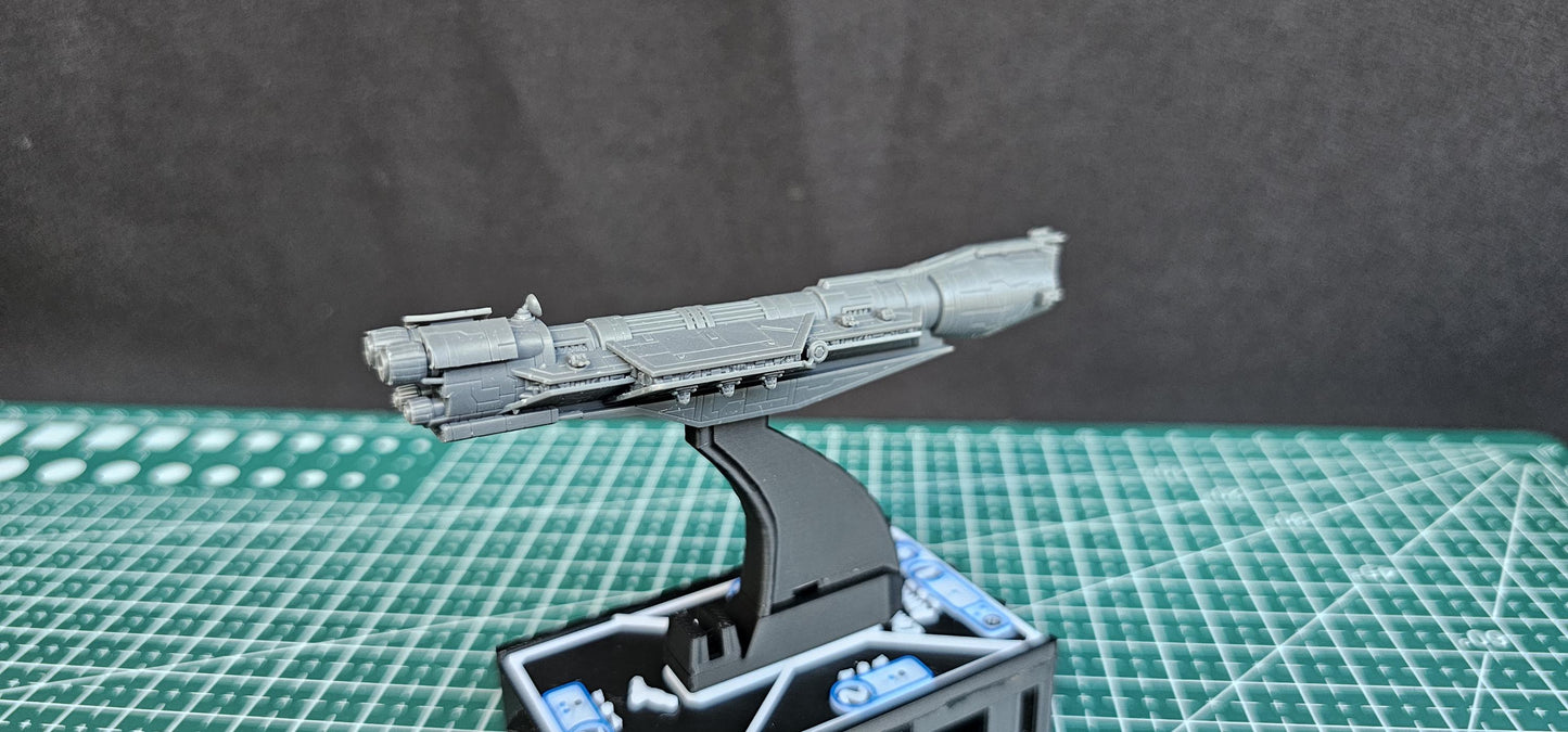 Star Wars Armada Republic Corellian CD-710 Heavy Destroyer – Length:128mm High-Detail 3D Printed Model