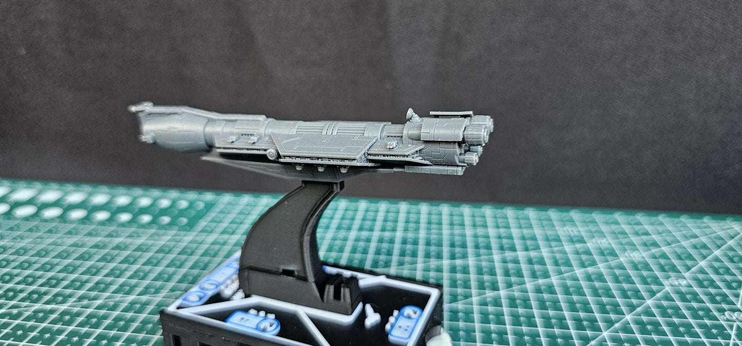 Star Wars Armada Republic Corellian CD-710 Heavy Destroyer – Length:128mm High-Detail 3D Printed Model