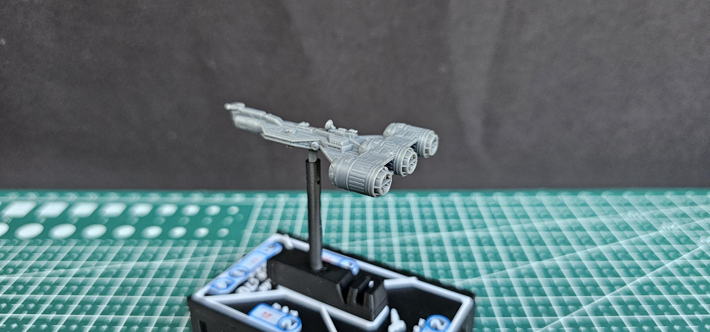 Star Wars Armada Republic Consular C70-charger – Length:54mm High-Detail 3D Printed Model