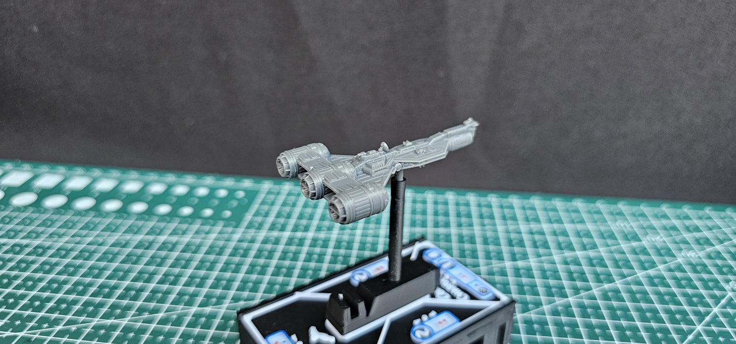 Star Wars Armada Republic Consular C70-charger – Length:54mm High-Detail 3D Printed Model