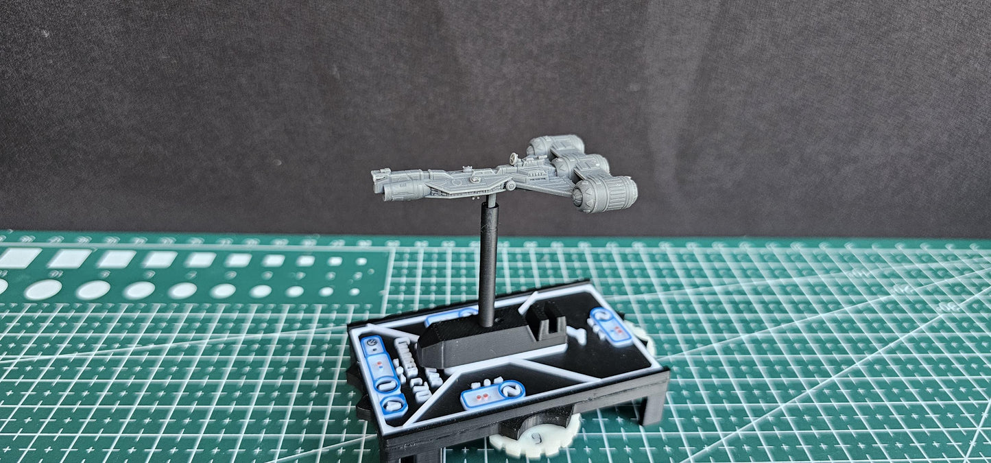 Star Wars Armada Republic Consular C70-charger – Length:54mm High-Detail 3D Printed Model