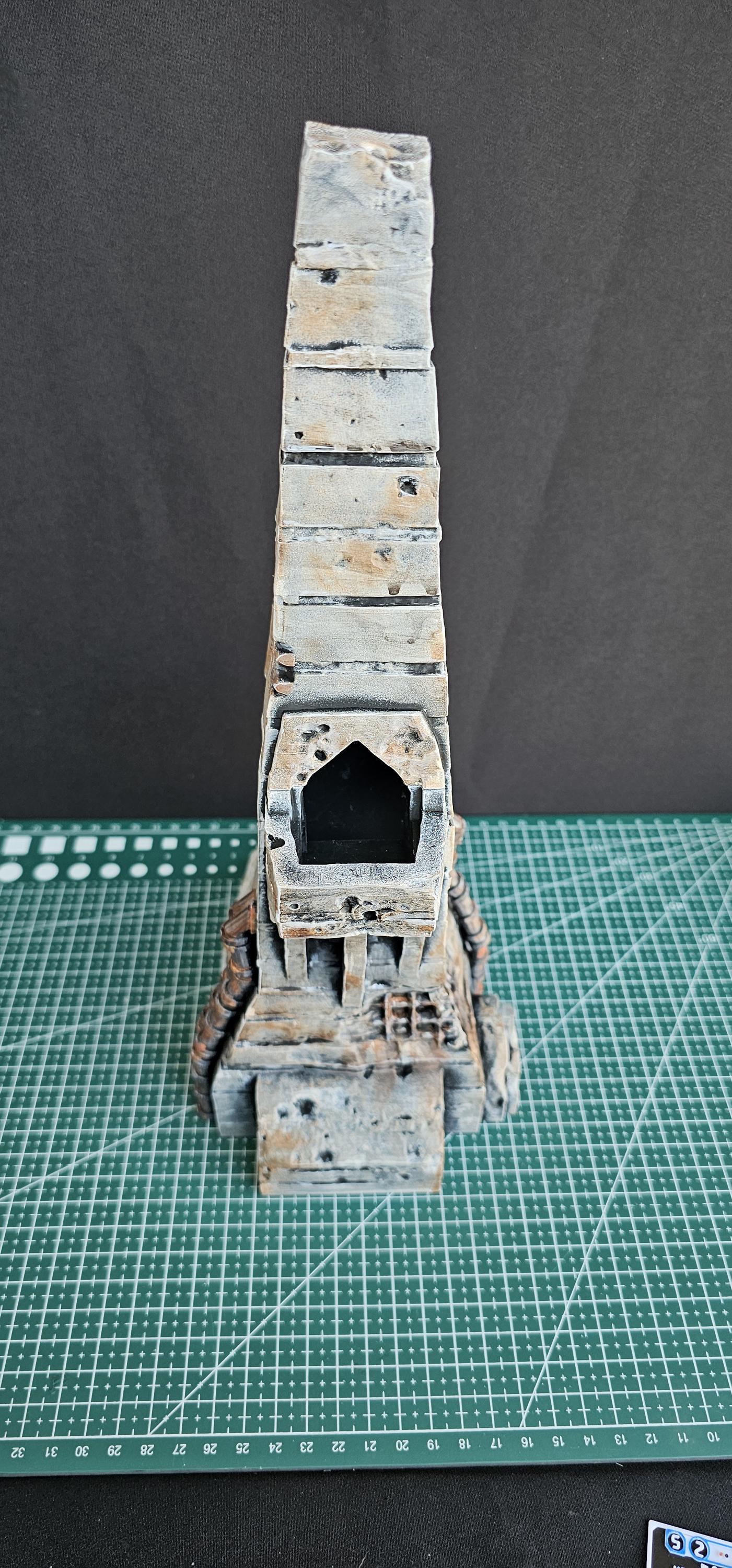 Trench Dice Tower Terrain by Diceverse